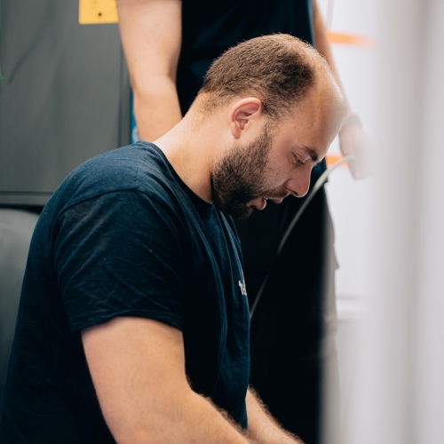 Teblick staff at work