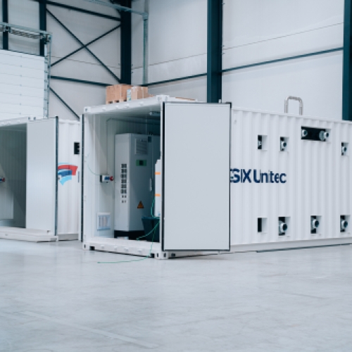 PFAS removal container - Besix/Teblick