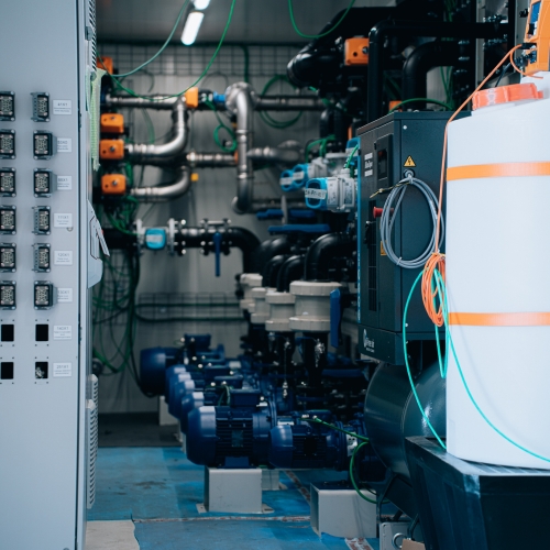 PFAS removal container - Besix/Teblick